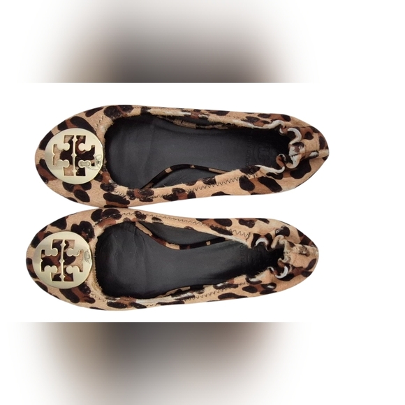 Tory Burch Leopard Print Ballet Flats - Picture 6 of 10